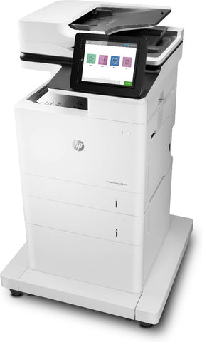 HP LaserJet Enterprise M632fht, CODIGO: #J8J71A, FUNCIONES: Imprime, copia, escanea, envía fax, VELOCIDAD: Hasta 65ppm, WIFI: Opcinal, CONEXION: Servidor de impresión HP Jetdirect 2900nw J8031A