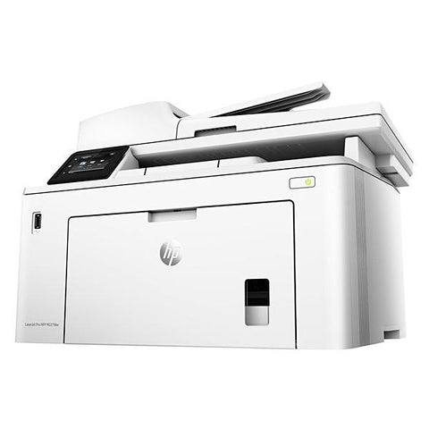 HP LaserJet Pro M227fdw, CODIGO: #G3Q75A, FUNCIONES: Impresión, copia, escaneado, fax, VELOCIDAD: Hasta 30 ppm, WIFI: WiFi 802.11b/g/n integrada, CONEXION: 1 USB 2.0 de alta velocidad; 1 USB 2.0