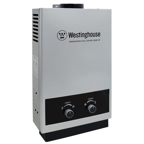 Calentador de agua instantáneo a gas de 8 litros, Westinghouse