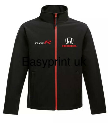 Honda Civic Integra Accord Tipo R Térmico Abrigo Chaqueta Softshell bordado logotipos