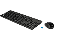 HP, Modelo: HP 200, Español, Inalámbrico, Uso: Regular, Código: Z3Q63AA#ABM, Keyboard, Teclado