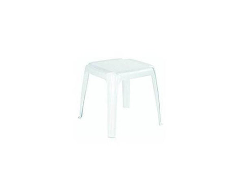 Mesa apilable color blanco