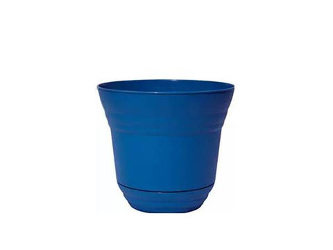 Pote plástico de 10'' estilo trasverse azul, Robert allen