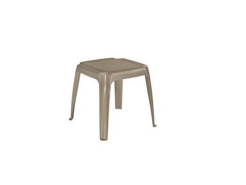 Mesa apilable de resina