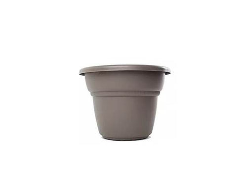 Pote plástico de 12'' color gris, Bloem
