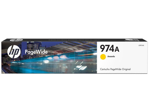 HP 974A Yellow Original PageWide Cartridge, Codigo: L0R93AL