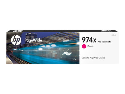 HP 974X Magenta Original PageWide Cartridge, Codigo: L0S02AL