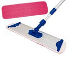 LAMPAZO COMPLETO MICROFIBRA 18" CON MANGO DE ALUMINIO EXTENDIBLE HASTA 60".