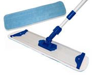 LAMPAZO COMPLETO MICROFIBRA 18" CON MANGO DE ALUMINIO EXTENDIBLE HASTA 60".