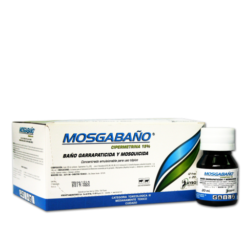Mosgabaño garrapaticida y mosquicida kyrovet