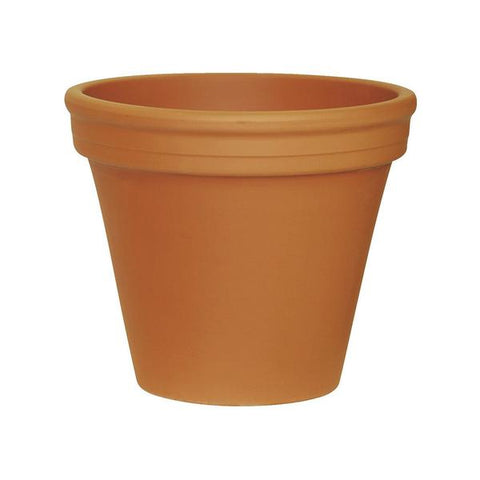 Pote de arcilla terra cota clay 12"