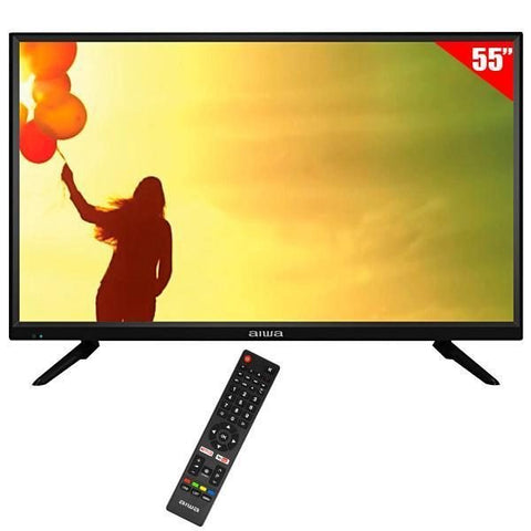 Televisor Smart de 55" Ultra HD pantalla plana AIWA