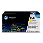 HP 124A Yellow Original LaserJet Toner Cartridge, Codigo: Q6002A
