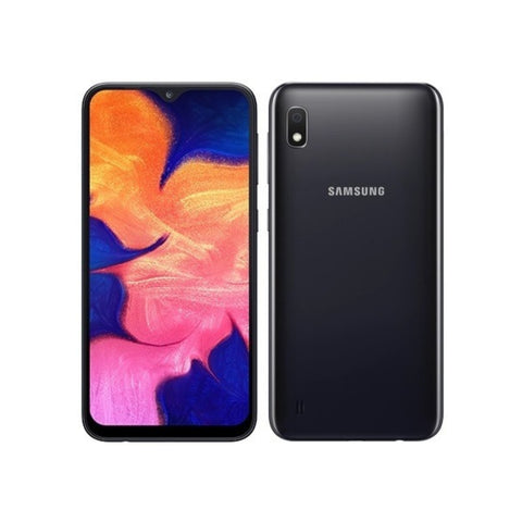 SAMSUNG, GALAXY A10, 32GB, 2GB RAM, MICROSD HASTA 512GB, 6.2", NEGRO, SINGLE SIM, OCTACORE, CAMARA 13MP, SELFIE 5MP