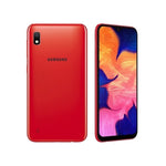 SAMSUNG, GALAXY A10, 32GB, 2GB RAM, MICROSD HASTA 512GB, 6.2", ROJO, SINGLE SIM, OCTACORE, CAMARA 13MP, SELFIE 5MP