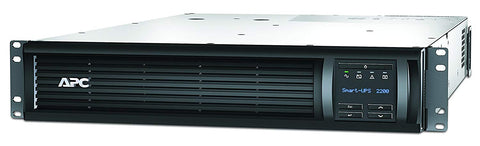 APC SMT2200RM2UC Unidad Smart-UPS de APC, 2200 VA, pantalla LCD, para rack 2 U, 120 V, con SmartConnect