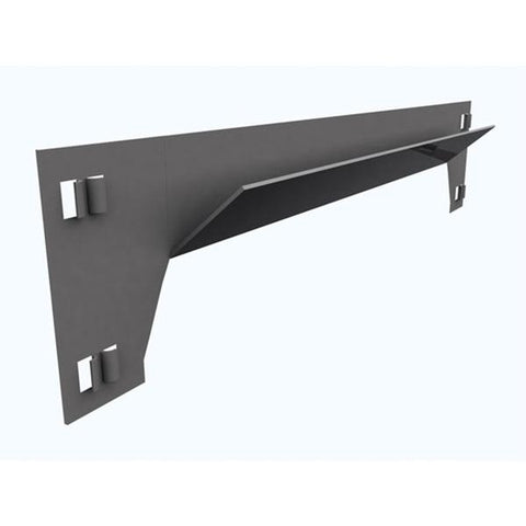 Larguero gris 15.8", Simon rack