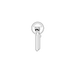 Llave en blanco yale verde, Yale