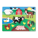 Rompecabezas amigos de la granja, Melissa & doug