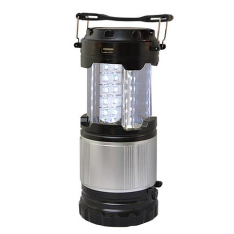 Linterna solar de camping 30led recargable, Go green