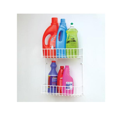 Organizador de alambre para pared de 2 niveles, Rejiplas