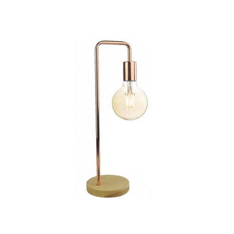 Lampara de mesa de madera y metal e27, Westinghouse