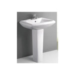 Lavamanos crema con pedestal, Imperial