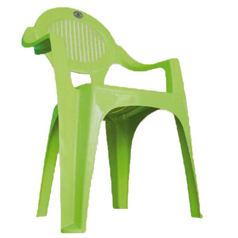 Silla para niños color verde, Plastico la ardilla