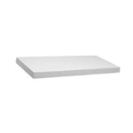 Repisa recta tendenza 4x25x150 cm negra, Prat-k