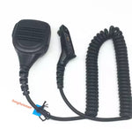 Micrphone altavoz para Motorola Xir P8268 P8668 DGP6150 DP3400 DP4601 DP4800 APX2000 etc walkie talkie con 3,5mm extra jack