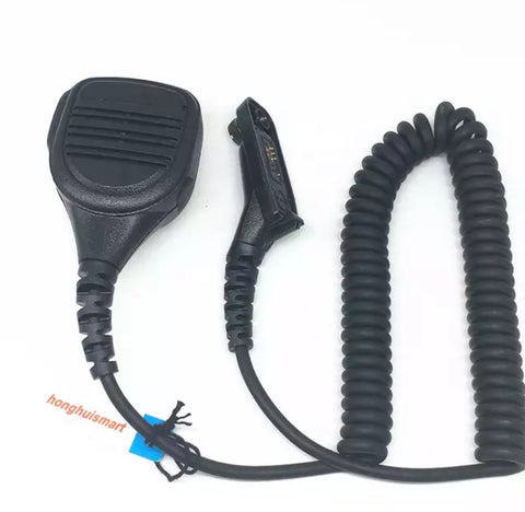 Micrphone altavoz para Motorola Xir P8268 P8668 DGP6150 DP3400 DP4601 DP4800 APX2000 etc walkie talkie con 3,5mm extra jack