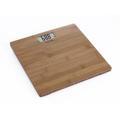 Pesa digital de baño color madera hasta 180 kg