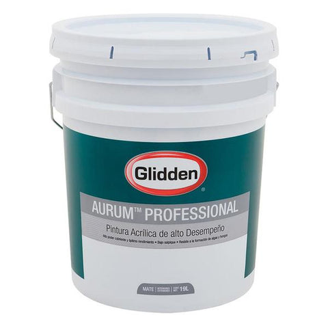 Pintura acrílica aurum professional mate pastel de 19 litros, Glidden