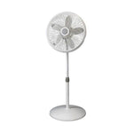 Abanico blanco con pedestal de 18" y 3 velocidades, Lasko