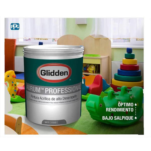 Pintura acrílica aurum profesional mate ultra accent 1 litro, Glidden