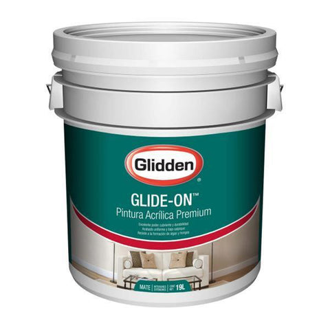Pintura acrílica mate deep glide-on 19 litros, Glidden