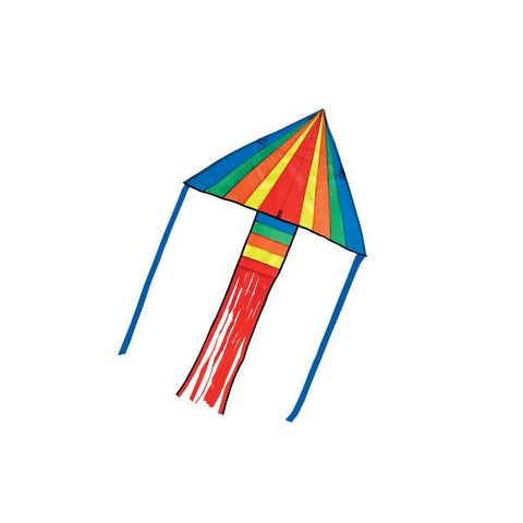 Cometa rainbow rocket delta kite