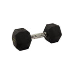 Mancuerna de 25lb / 11.3kg con goma protectora, Weider