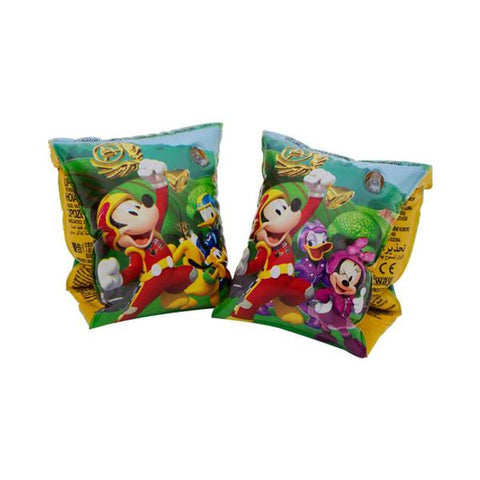 Flotadores inflables de brazos de mickey y minnie mouse, Bestway
