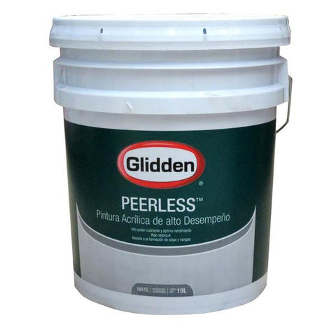 Peerless acrilica mate deep 5 galones, Glidden