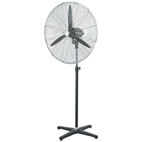 Abanico de pedestal industrial 26" 3 velocidades 180w negro/plateado, Westinghouse