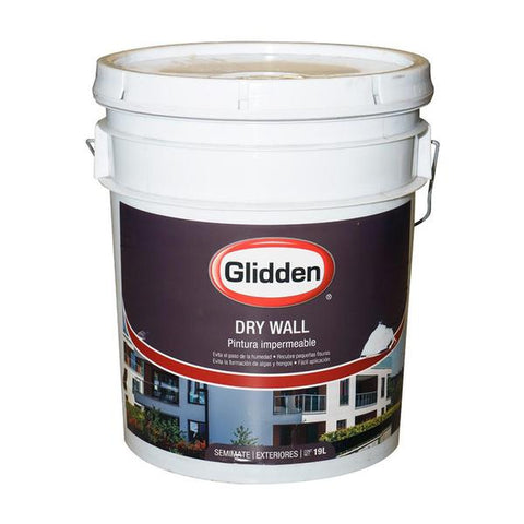 Pintura impermeable color base ultra accent glidden de 19 litros., Glidden