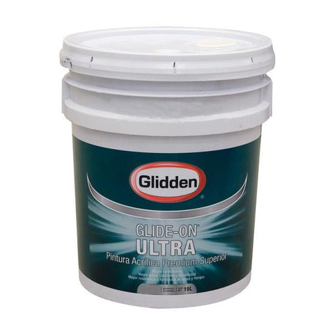 Pintura de látex glidden base blanca mate de 19 litros., Glidden
