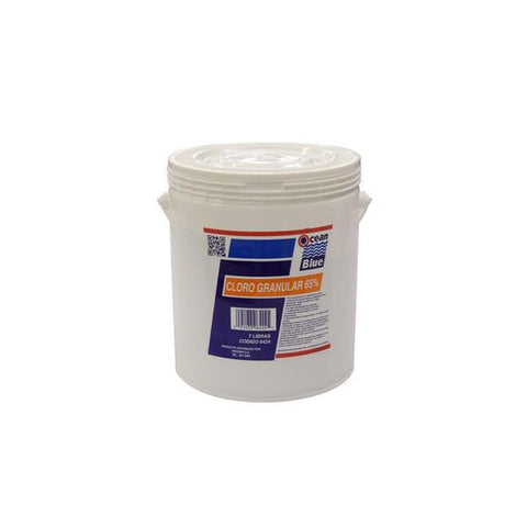 Cloro granulado de 3.1 kg, Ocean blue