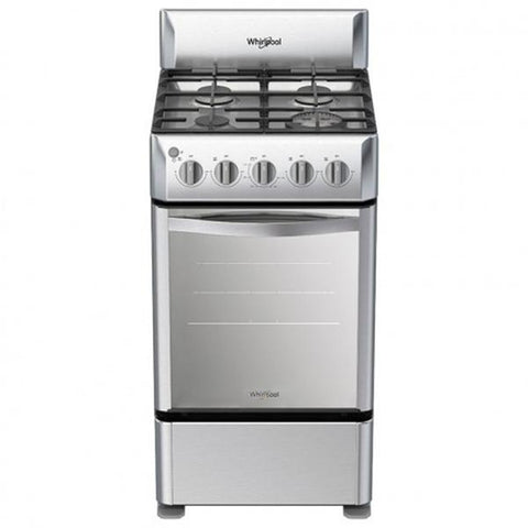 Estufa a gas de 20" de acero con luz, Whirlpool