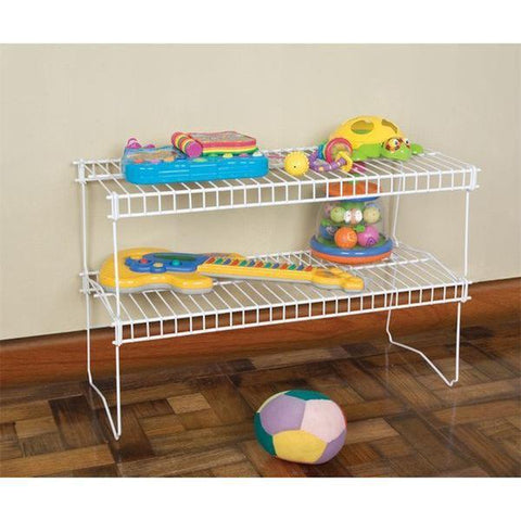 Organizador de alambre de 2 niveles, Rejiplas