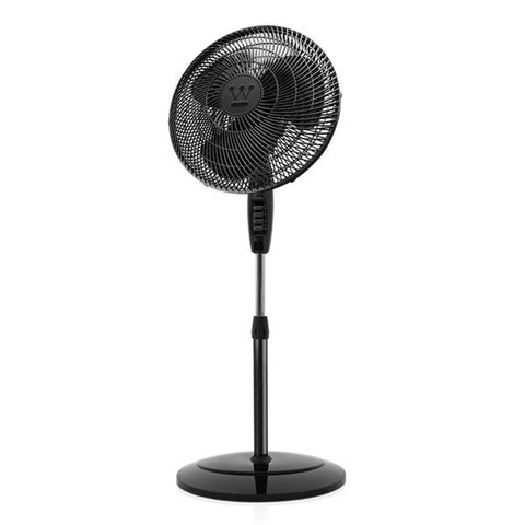 Abanico de pedestal 16" 3 velocidades 70w (negro), Westinghouse