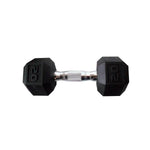 Mancuerna de 9 kg / 20 lbs con goma protectora, Weider