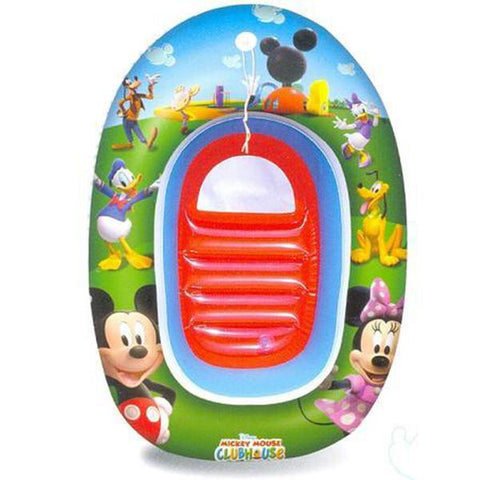 Bote flotador inflable para niño de mickey mouse, Bestway