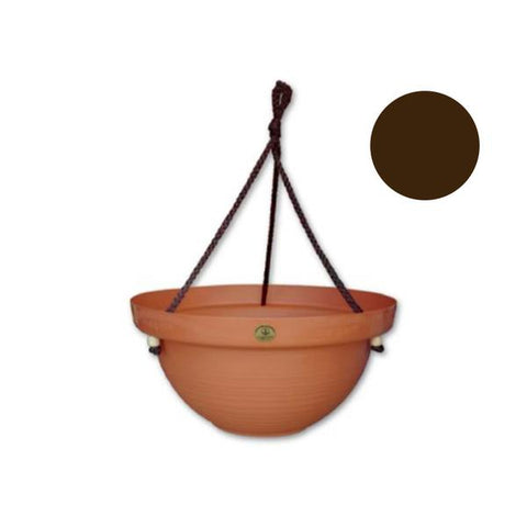 Pote colgante de 13x7" chocolate, Plastico la ardilla